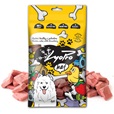 LyoPro haf Kuřecí kostky s jahodou 50 g - Pamlsky pro psy