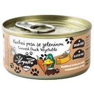 LyoPro mňau Kachní prsa se zeleninou 85 g