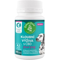 Zelená země Kloubní výživa s CBD pro psy 60 ks - Kosti a klouby
