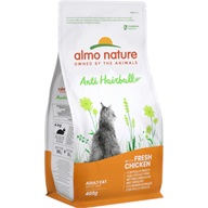 Almo Nature Anti Hairball with Fresh Chicken 400 g - Granule pro kočky, krmivo pro kočky