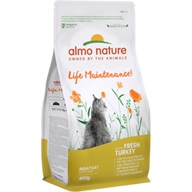 Almo Nature Life Maintenance with Fresh Turkey 400 g - Výprodej