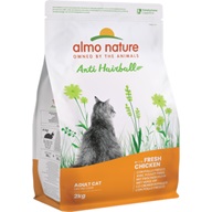 Almo Nature Anti Hairball with Fresh Chicken 2 kg - Granule pro kočky, krmivo pro kočky