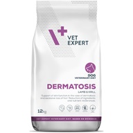 VetExpert VD Dermatosis Dog Lamb & Krill 12kg - Veterinární diety pro psy