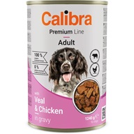 Calibra Premium with Veal & Chicken 1 240 g - Konzervy pro psy