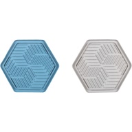 Flamingo Bean Hexagon lízací podložka mix - Misky a příslušenství