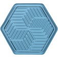 Flamingo Bean Hexagon lízací podložka mix - Misky a příslušenství