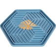 Flamingo Bean Hexagon lízací podložka mix - Misky a příslušenství