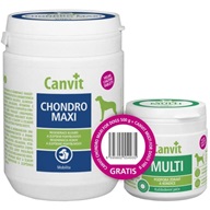 Canvit Chondro Maxi pro psy 500 g + Canvit Multi pro psy 100 g - Kosti a klouby