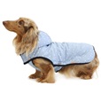 Obleček vesta Nixie LUX modrá 65cm - Oblečky pro psy: vesty, bundy, kombinézy