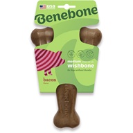 Benebone Wishbone Bacon M - Hračky pro psy