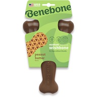Benebone Wishbone Peanut Butter M - Hračky pro psy