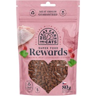 Meat Care Rewards Cat kuřecí se šantou a brusinkou 80 g