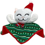 KONG Holiday Crackles Santa Kitty zelená sukně - Hračky pro kočky, catnip