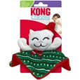 KONG Holiday Crackles Santa Kitty zelená sukně - Hračky pro kočky, catnip