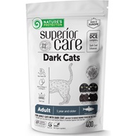 Nature's Protection Superior Care Dark Cats Adult Grain Free Herring 400 g - Granule pro dospělé kočky