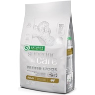 Nature's Protection Superior Care White Dogs Adult Small Breeds Lamb 4 kg - Granule pro psy