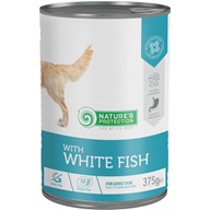 Nature's Protection Adult White Fish 375 g - Konzervy pro psy