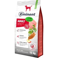 Eminent Adult 15 kg + 2 kg zdarma - Granule pro psy