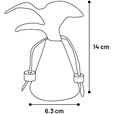Flamingo Yutsa kužel hnědý - Hračky pro kočky, catnip