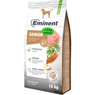 Eminent Senior 15 kg + 2 kg zdarma - Granule pro psy