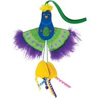KONG Connects Peacock - Hračky pro kočky, catnip