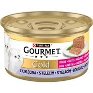 Gourmet Gold Kitten paštika s telecím 85 g