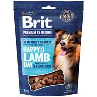 Brit Premium by Nature Snacks Happy Lamb Day with Sea Buckthorn 180 g - Pamlsky pro psy