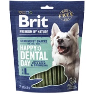 Brit Premium by Nature Snacks Happy Dental Day with Collagen & Spirulina L - Dentální pamlsky