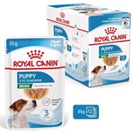 Royal Canin Puppy Mini in Gravy multipack 12 × 85 g - Konzervy pro psy