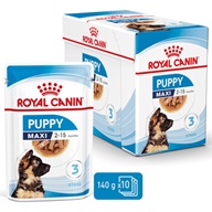 Royal Canin Maxi Puppy multipack 10 × 140 g - Konzervy pro psy