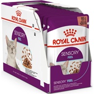 Royal Canin Sensory Feel in Gravy multipack 12 × 85 g - Kapsičky pro kočky