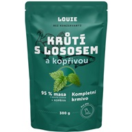Louie pro psy krůtí s lososem a kopřivou 300 g