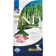 N&D SPIRULINA Dog Lamb Puppy Mini 2 kg - Granule pro psy