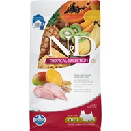 N&D TROPICAL SELECTION Dog Chicken Adult Mini 1,5 kg - Granule pro psy
