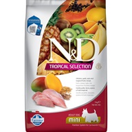 N&D TROPICAL SELECTION Dog Chicken Adult Mini 5 kg - Granule pro psy