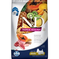 N&D TROPICAL SELECTION Dog Lamb Adult Mini 5 kg - Granule pro psy