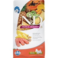 N&D TROPICAL SELECTION Dog Salmon Adult Mini 1,5 kg - Granule pro psy