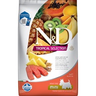 N&D TROPICAL SELECTION Dog Salmon Adult Mini 5 kg - Granule pro psy