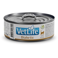 Vet Life Natural Feline konz. Diabetic 85 g - Konzervy a kapsičky pro kočky