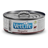 Vet Life Natural Feline konz. Hepatic 85 g - Konzervy a kapsičky pro kočky