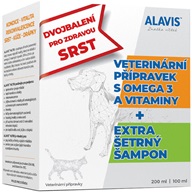 Alavis Nutri 200 ml + Alavis Extra šetrný šampon 100 ml - Doplňky výživy, zubní péče