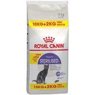 Royal Canin - Feline Sterilised 10 kg + 2 kg zdarma - Granule pro kočky, krmivo pro kočky