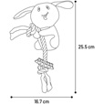 Flamingo Puppy Dadi Koala with Rope - Hračky pro psy