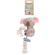 Flamingo Puppy Didi Koala with Rope - Hračky pro psy