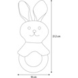 Flamingo Puppy Rabbo Rabbit - Hračky pro psy