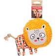 Flamingo Saffia Lion with Rope - Hračky pro psy
