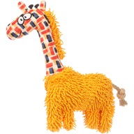 Flamingo Saffia Giraffe with Rope - Hračky pro psy
