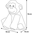 Flamingo Drala Monkey Sitting - Hračky pro psy