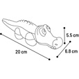 Flamingo Sundo Crocodile 20 cm mix - Hračky pro psy