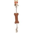 Flamingo Swa Bone with Rope - Hračky pro psy
